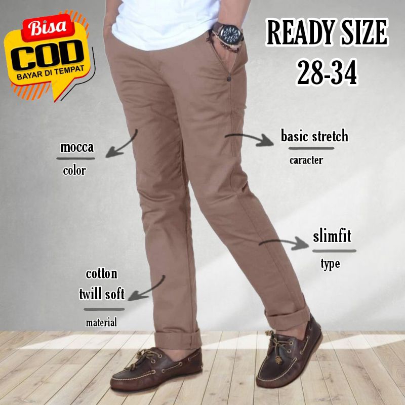 Celana Chino Erigo Slim Fit